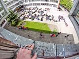 Naujininkų moksleivių protestas prieš mokyklos reformą – gyva skulptūra