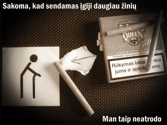 Paulius Bareckas/Sakoma, kad sendamas įgyji daugiau žinių. Man taip neatrodo!