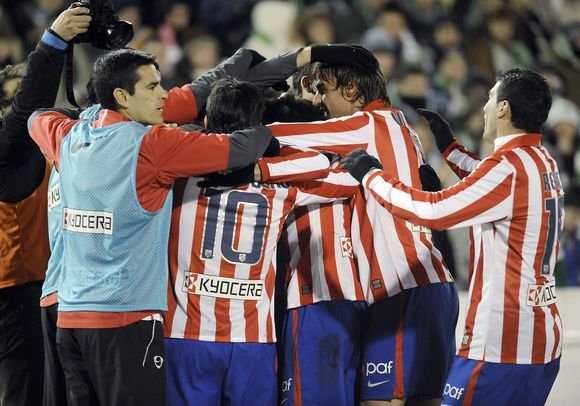 „Atletico“ futbolininkai pateko į taurės finalą.