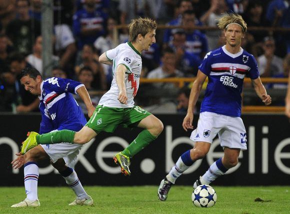 „Sampdoria“ nesugebėjo prasibrauti į UEFA Čempionų lygos turnyro grupių varžybas