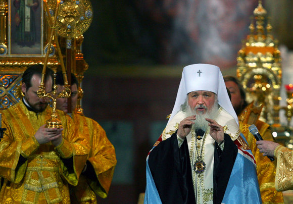 Naujasis Rusijos stačiatikių bažnyčios patriarchas Kirilas.