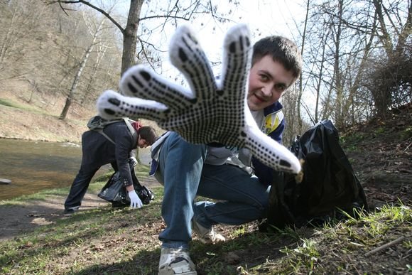 Gediminas, vienas iš šiųmetės akcijos „Darom‘09“ organizatorių, ragina vilniečius šį šeštadienį susiburti ir sutvarkyti miestą.