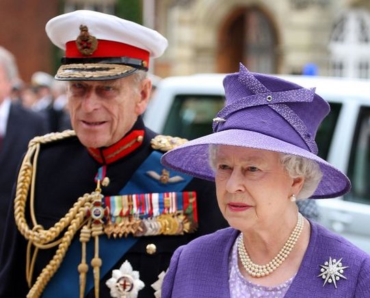 Princas Philipas su Elizabeth II