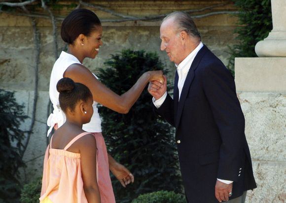Karališkas M.Obama priėmimas