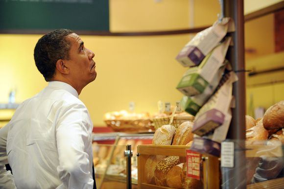 B.Obama užkandinėje