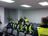 Sauliaus Chadasevičiaus/15min.lt nuotr./Žurnalistus salėje pakeitė policininkai.