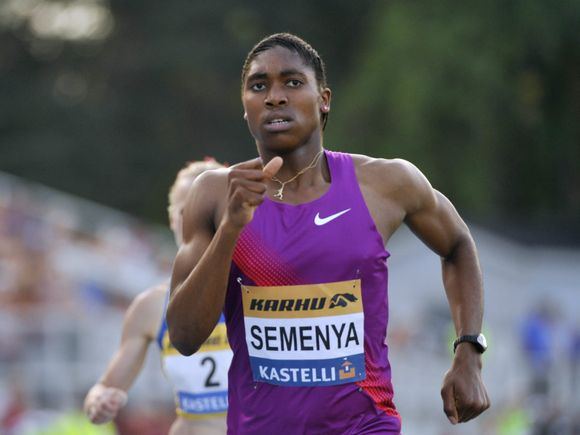 C.Semenya bėgimo akimirkos