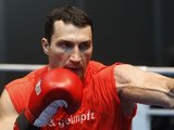 V.Kličko ir E.Chamberso atvira bokso treniruotė