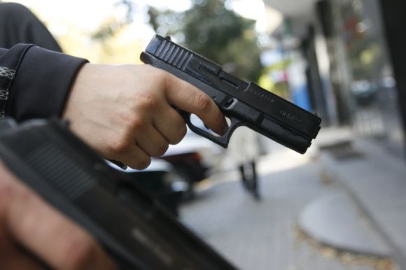 Kaunietis grasino policininkui.