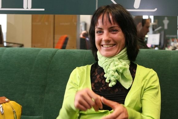 Živilė Balčiūnaitė 15min.lt redakcijoje