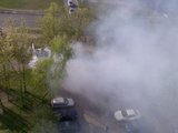 15min.lt skaitytojo Edgaro nuotr./Degantis konteineris Kaune