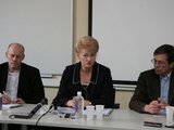 Dalios Grybauskaitės Piliečių santalkos organizuota diskusija
