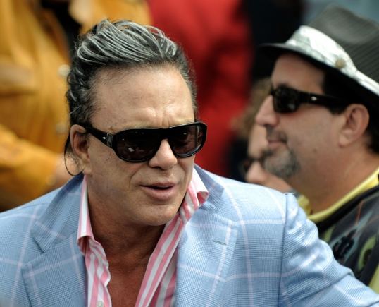 Žymė Mickey Rourke'as