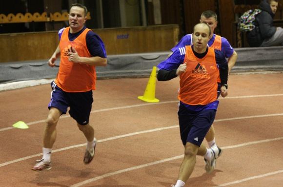 Futbolo teisėjų treniruotė