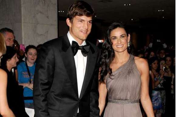 Demi Moore ir Ashtonas Kutcheris