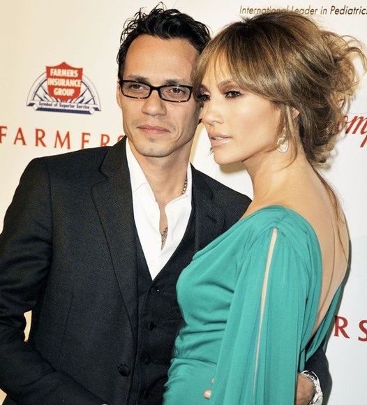 Jennifer Lopez su vyru Marcu Anthony