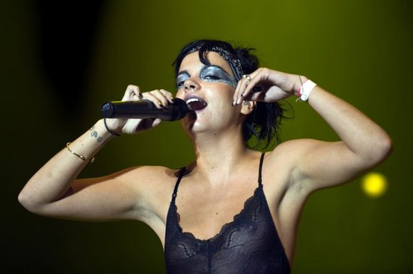 Britų dainininkė Lily Allen