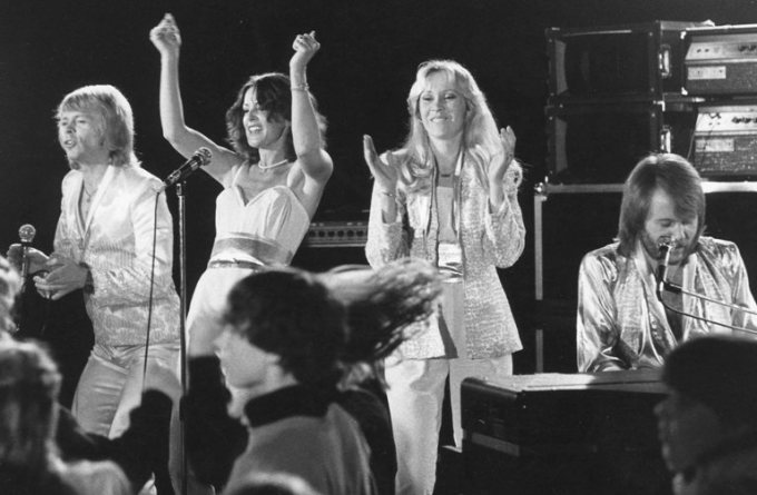 Švedų grupė „ABBA“.