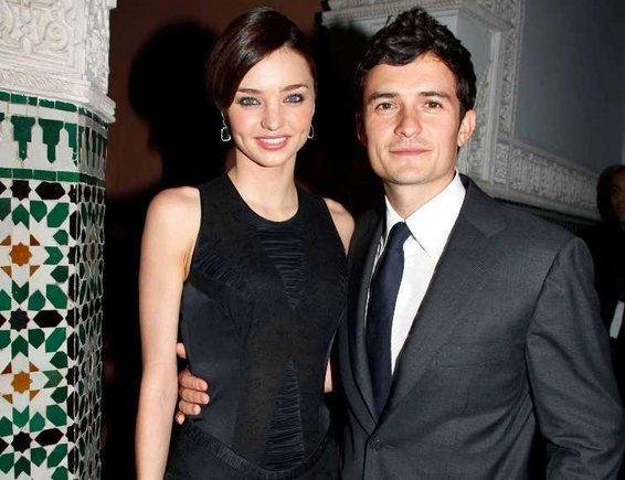 Orlando Bloomas su Miranda Kerr