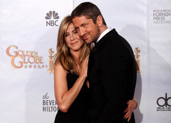 Jennifer Aniston ir Gerardas Butleris
