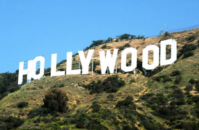 Užrašas „Hollywood“ Los Andžele