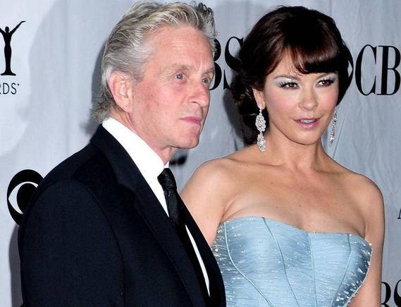 Catherine Zeta-Jones ir Michaelas Douglasas.