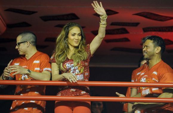 Jennifer Lopez Rio de Žaneiro karnavale