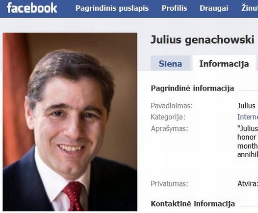 FRK pirminikas J.Genachowskis.
