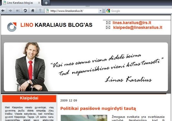 Lino Karaliaus-Ezopo tinklaraštis