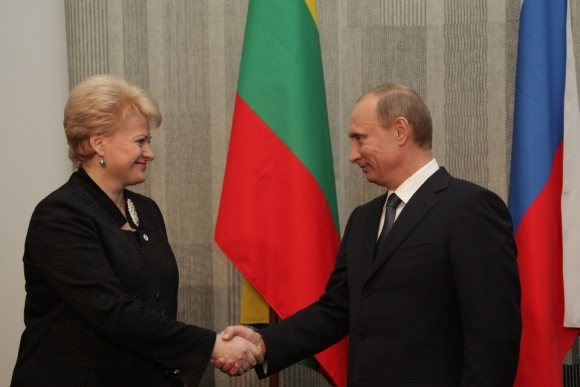 D.Grybauskaitė Suomijoje susitiko su V.Putinu.