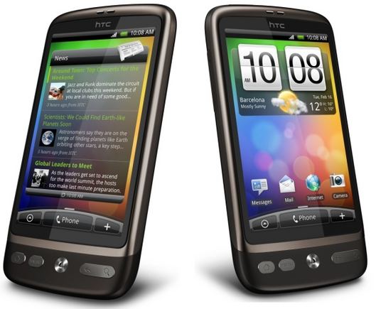 „HTC Wildfire“.