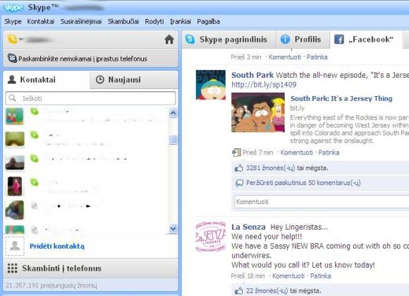„Skype 5.0“.