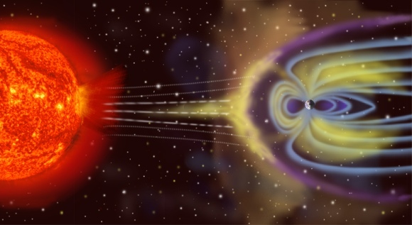 Nuožmusis Saulės vėjas Žemės magnetinį lauką bombarduoja ir jo tvirtumą išbando nuolat. Jei tokio skydo staiga neliktų, Žemės laukia artimiausių kaimynių – Veneros ar Marso – likimas.