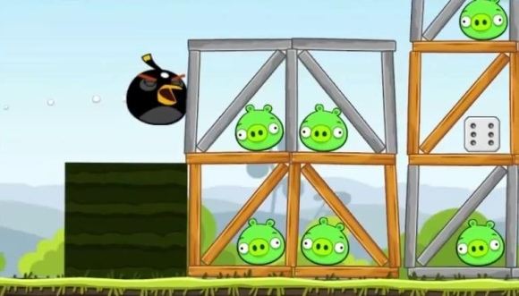 Žaidimo „Angry Birds“ kadras