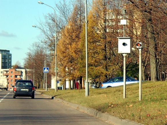 Greičio matuokliai Vilniuje vėl veiks