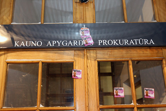 Protesto akimirkos