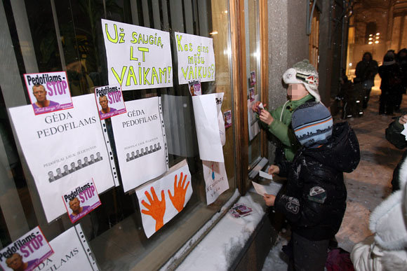 Protestas prie prokuratūros