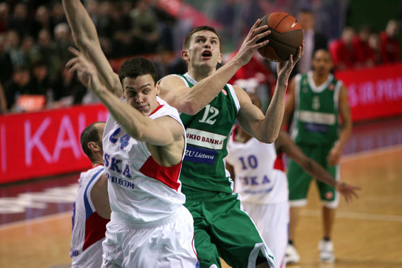 Šį sezoną kauniečiams kartą jau pavyko namie įveikti CSKA.