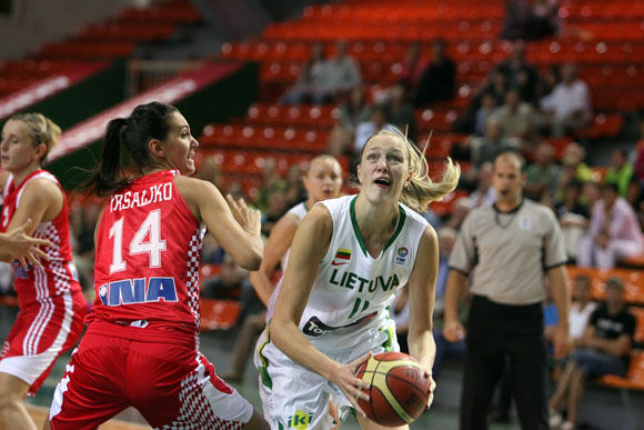 Rezultatyviausiai žaidė G.Petronytė