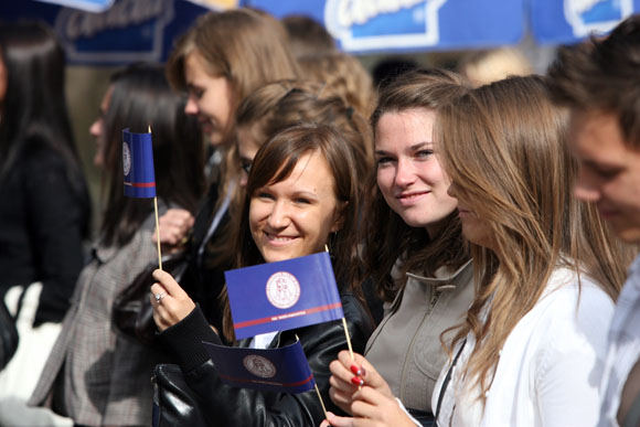 VDU studentai
