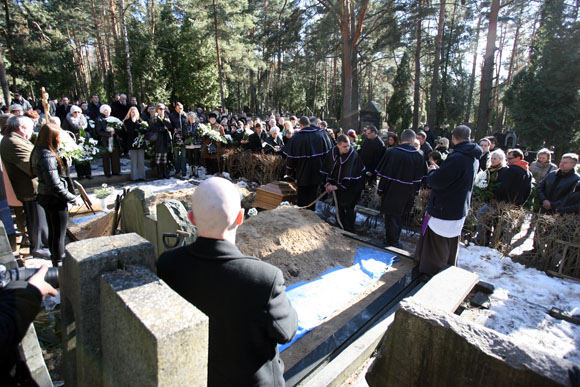 Aurimo Dautarto laidotuvėse