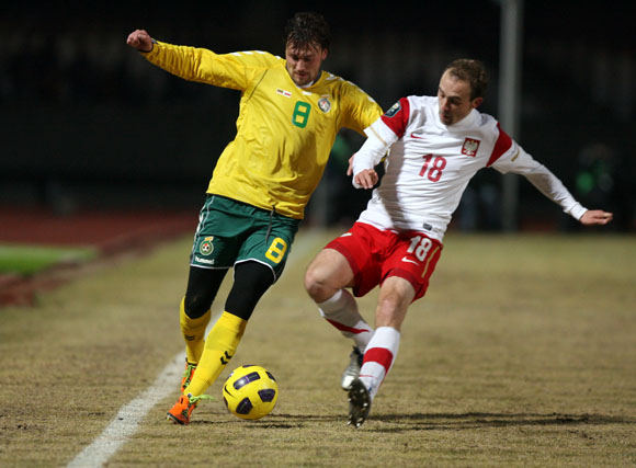 Žymė Lietuvos vyrų futbolo rinktinė