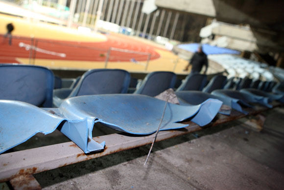Stadionas po rungtynių
