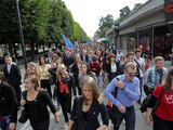 Visų universitetų studentai susivienijo eitynėms
