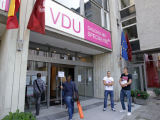VDU jau šurmuliuoja studentai