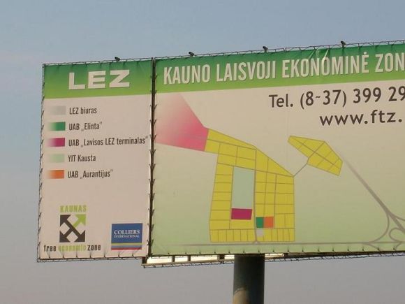 Žymė Kauno LEZ (laisvoji ekonominė zona) 