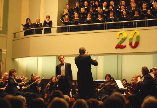 Šventinis koncertas Kauno valstybinėje filharmonijoje