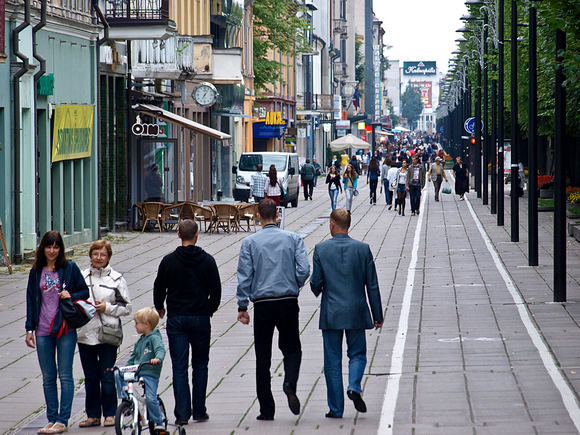 Laisvės alėja.