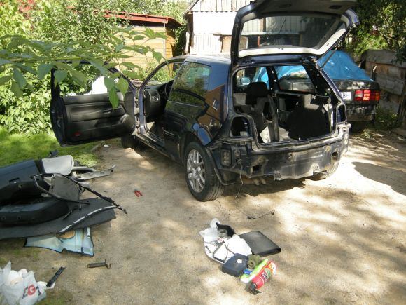 Operacijos metu rastas, kaip įtariama, vogtas automobilis