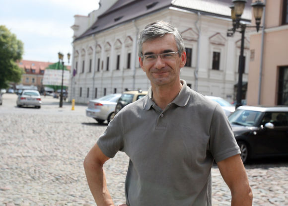 Eriko Ovčarenko/15min.lt nuotr./Kauno Rotušės aikštės draugijos narys ir dalininkas Augustas Ramonas